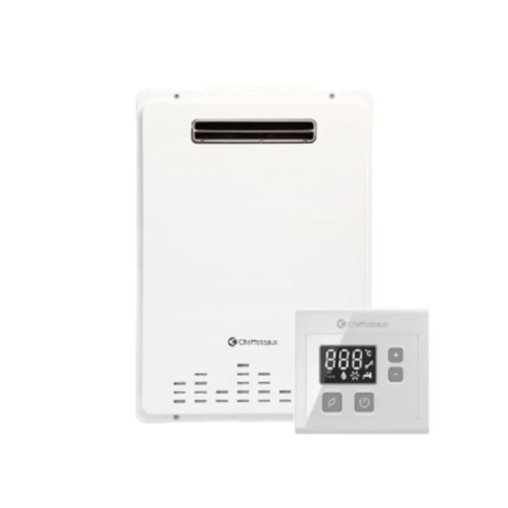 Chaffoteaux Avenir Plus Lnx Chauffe-Eau Gaz Extérieur 22 Litres Code 3632470 Low Nox Gpl