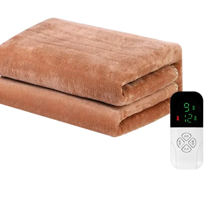 ChaleurIntelligente – Couverture Électrique Épaissie avec Thermostat 220V 9
