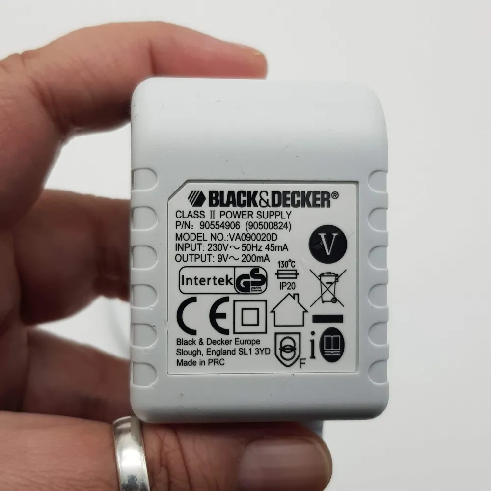 Charge d'aspirateur noir + DV4810