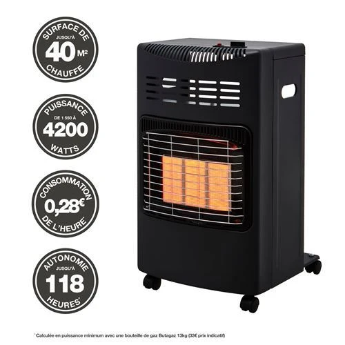 Chauffage radiant infrarouge à gaz FAVEX GOTEBORG
