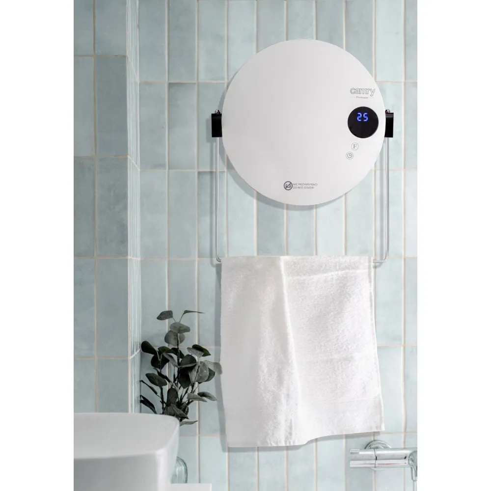 Chauffe-bain Camry, puissance 2000W, 2 niveaux de chauffe, écran LCD, télécommande, CR 7747