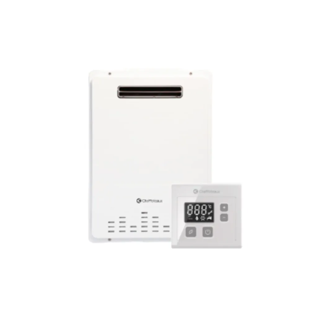 Chauffe-eau gaz Chaffoteaux Avenir Plus Lnx Outdoor 11 Litres Code 3632466 Low Nox Gpl