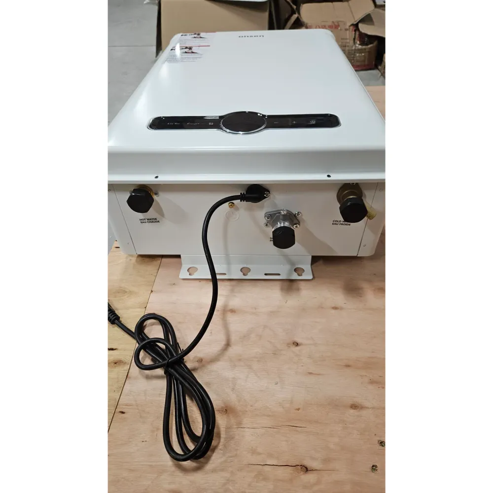 Chauffe-eau résidentiel au gaz propane sans réservoir Onsen 26L - 180K BTU (BOÎTE OUVERTE)