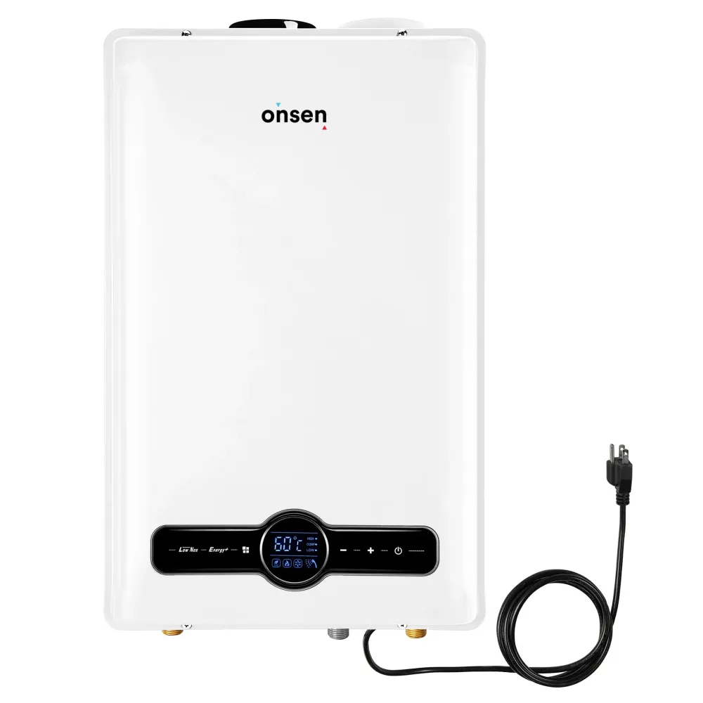 Chauffe-eau résidentiel au gaz propane sans réservoir Onsen 26L - 180K BTU (BOÎTE OUVERTE)