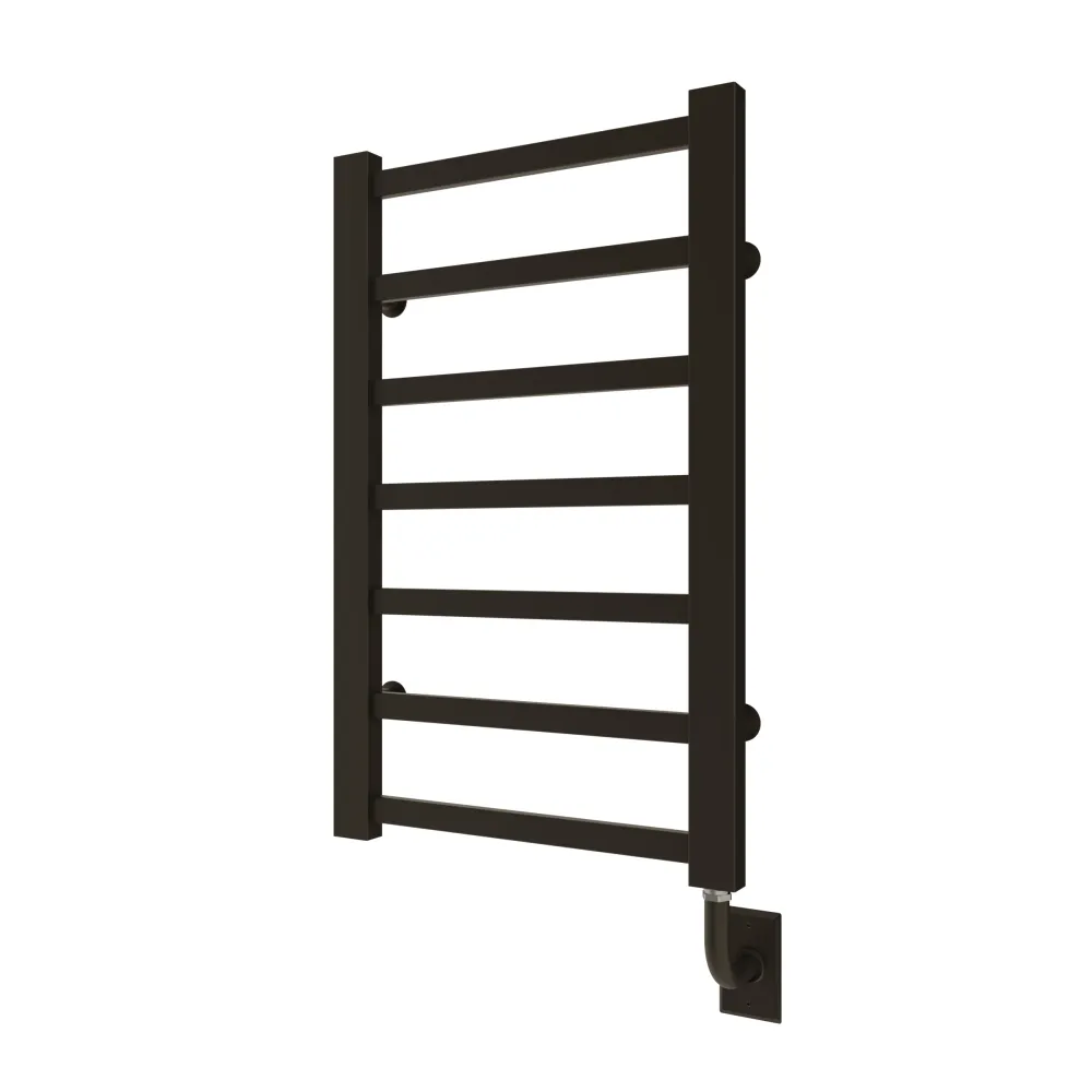 Chauffe-serviettes hydronique Milano 19,5" x 31" - Noir mat