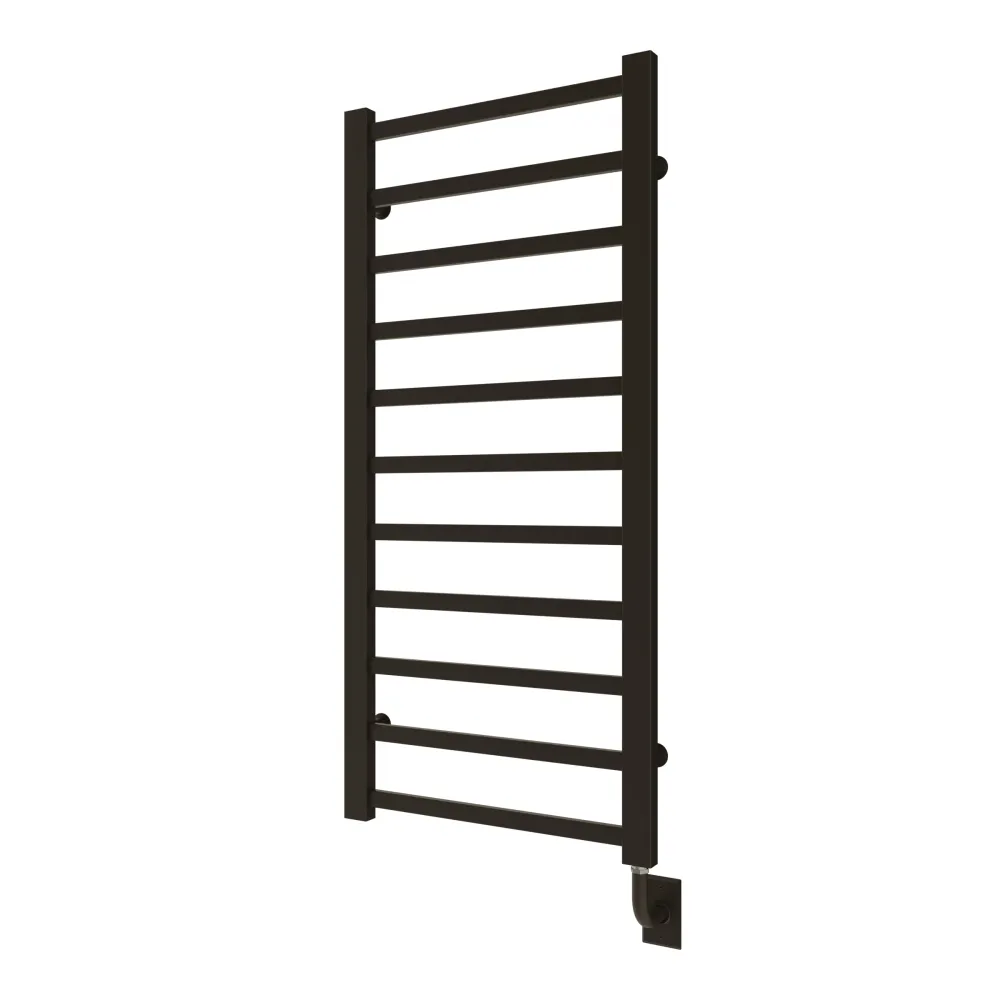 Chauffe-serviettes hydronique Milano 23,5" x 50,5" - Noir mat