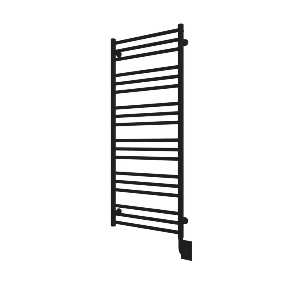 Chauffe-serviettes hydronique Sorano 19,5" x 47,5" - Noir mat