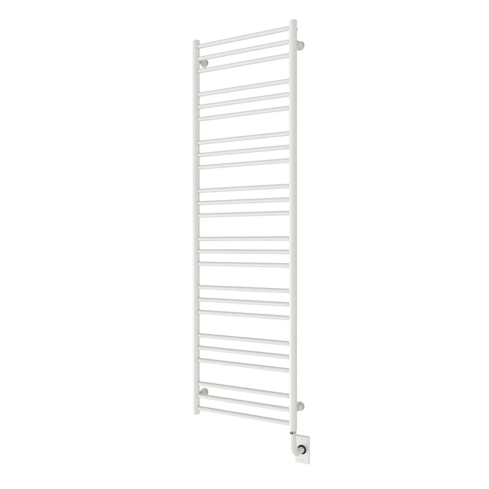 Chauffe-serviettes hydronique Sorano 19,5" x 64" - Blanc mat