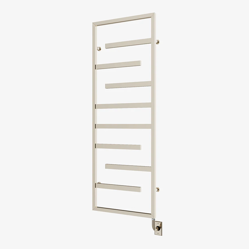 Chauffe-serviettes hydronique Vasto 23,5" x 64" - Nickel poli