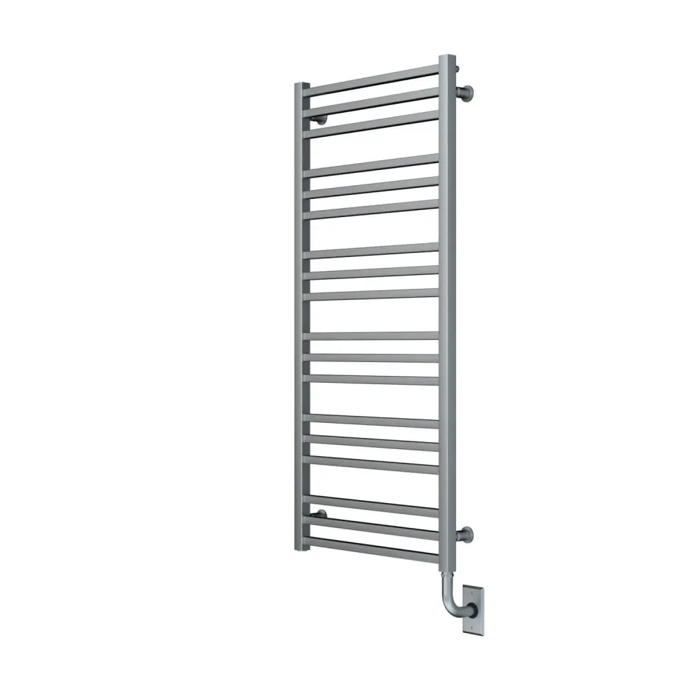 Chauffe-serviettes électrique Avento 23,5" x 47,5" - Nickel brossé