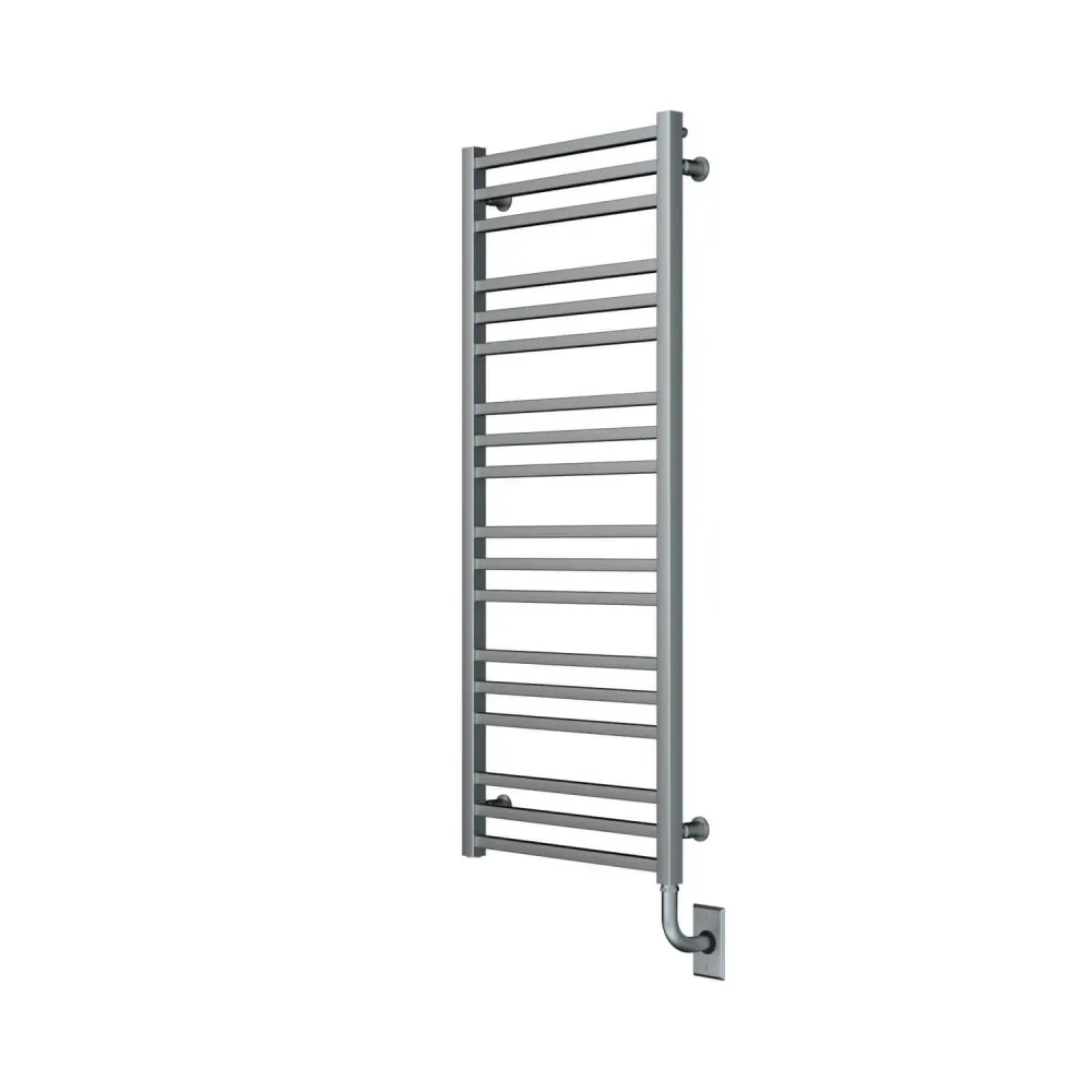 Chauffe-serviettes électrique câblé Avento 19,5" x 47,5" - Nickel brossé