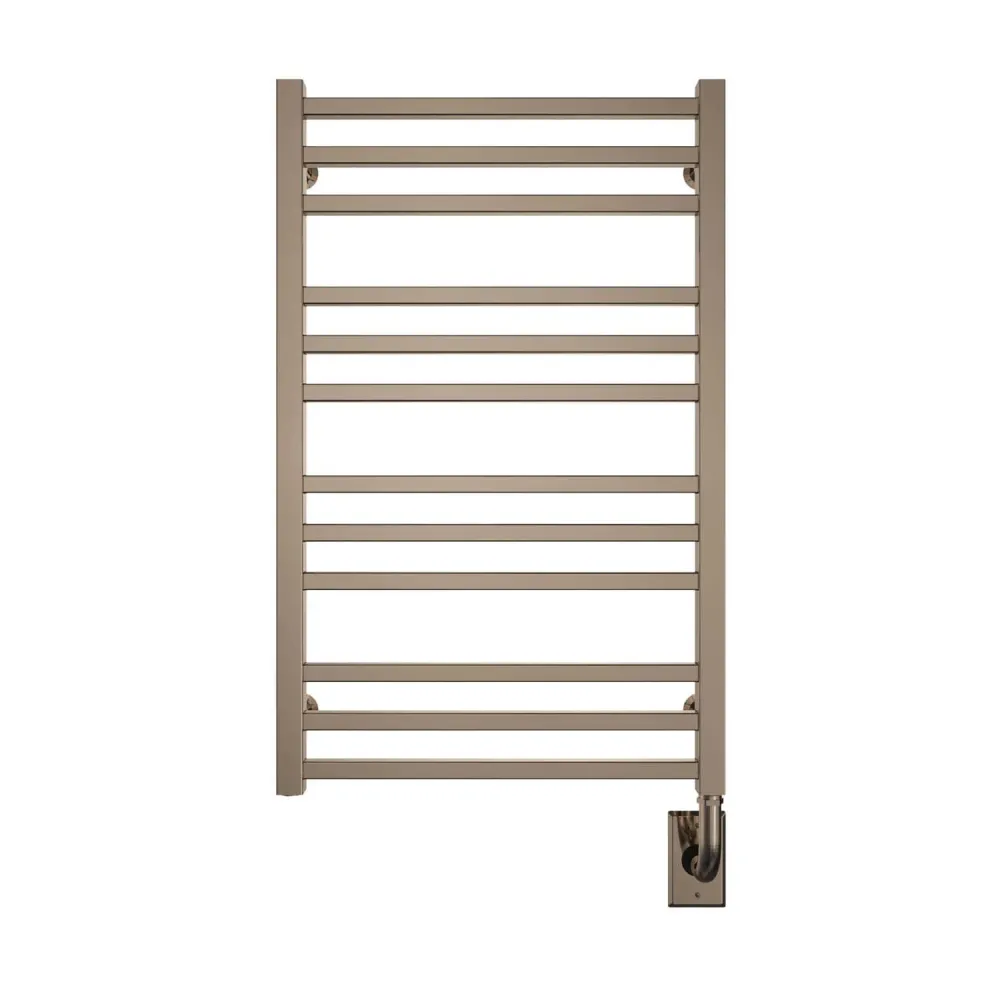 Chauffe-serviettes électrique câblé Avento 19,5" x 31" - Nickel poli