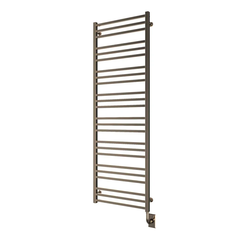 Chauffe-serviettes électrique câblé Avento 23,5" x 64" - Nickel poli