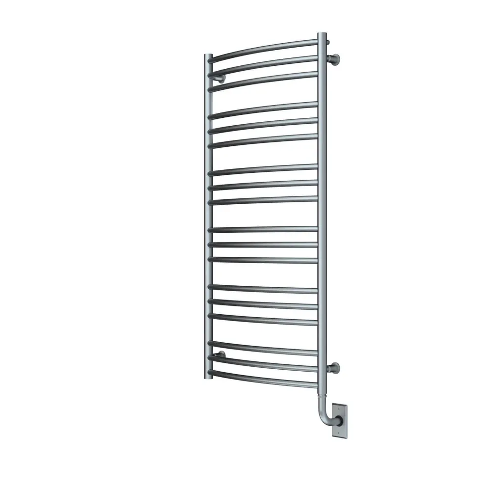 Chauffe-serviettes électrique câblé Laveno 23,5" x 47,5" - Nickel brossé
