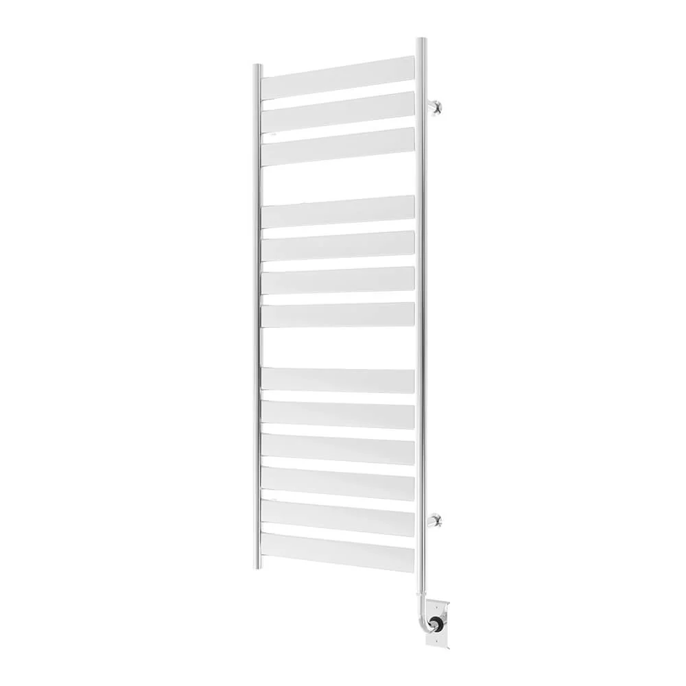 Chauffe-serviettes électrique câblé Romano 19,5" x 51" - Chrome