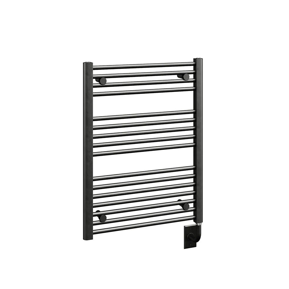 Chauffe-serviettes électrique câblé Savoy 23,5" x 31" - Noir mat