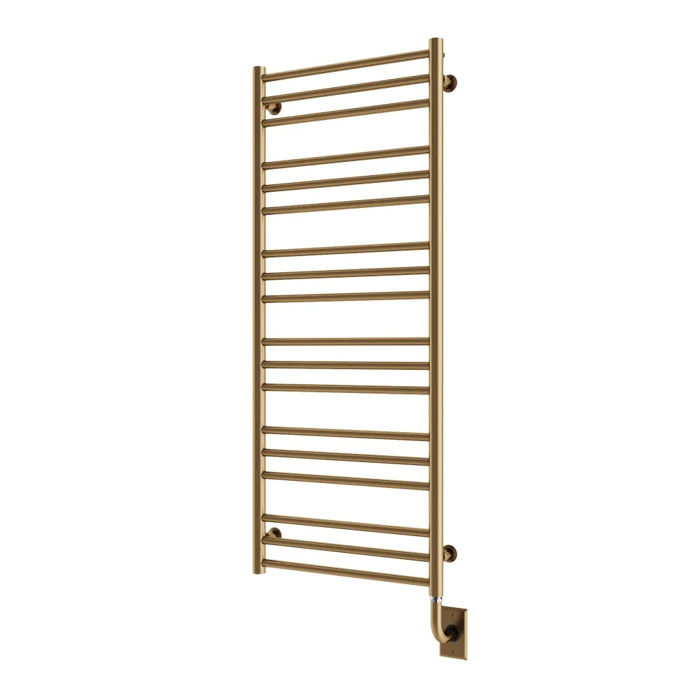 Chauffe-serviettes électrique câblé Sorano 19,5" x 47,5" - Bronze brossé PVD