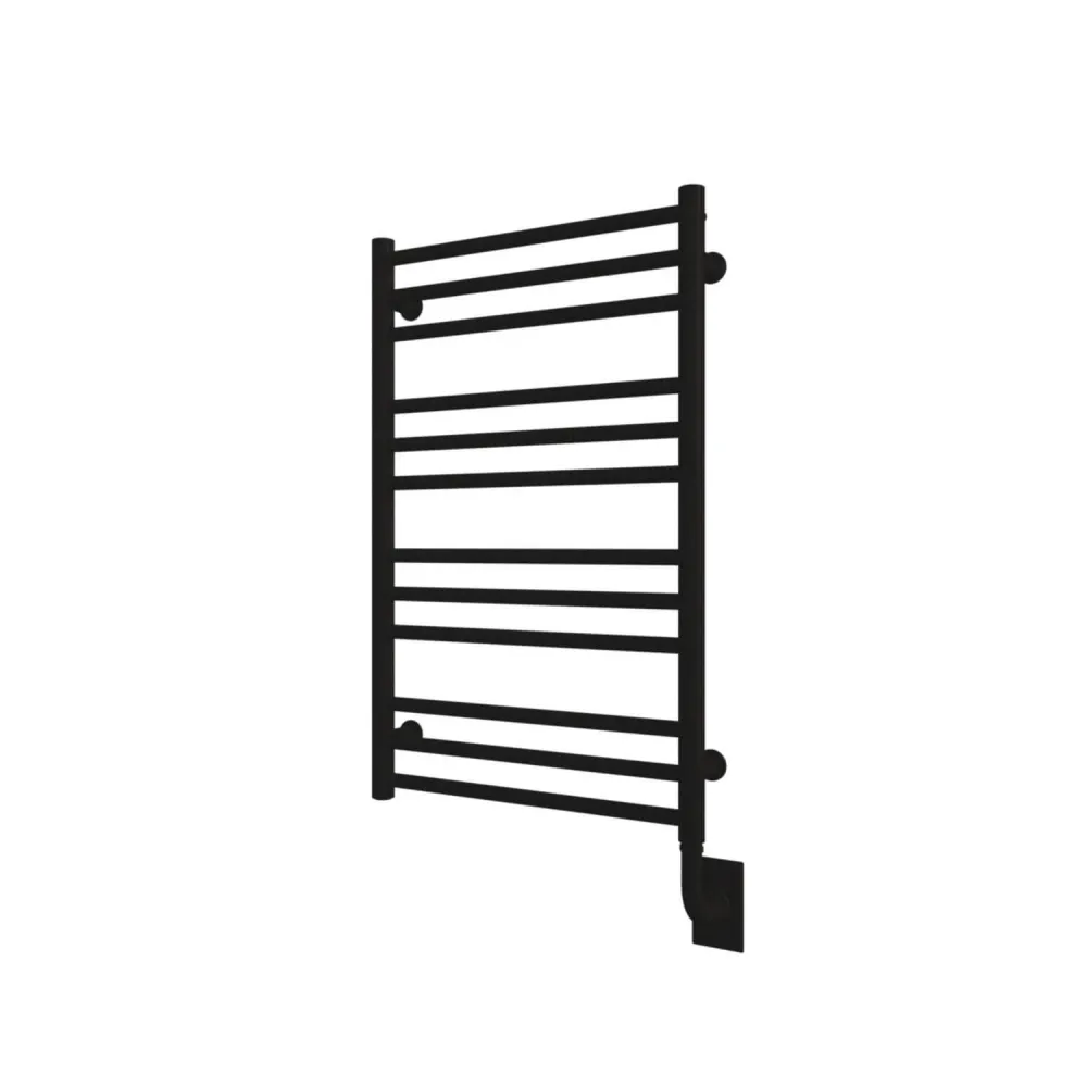Chauffe-serviettes électrique câblé Sorano 19,5" x 31" - Noir mat