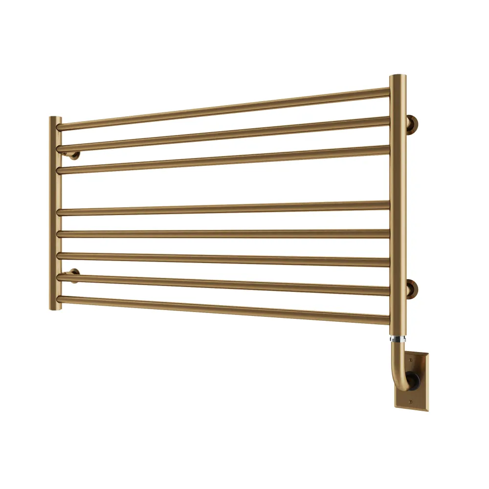 Chauffe-serviettes électrique câblé Sorano 35,5" x 19" - Bronze brossé PVD