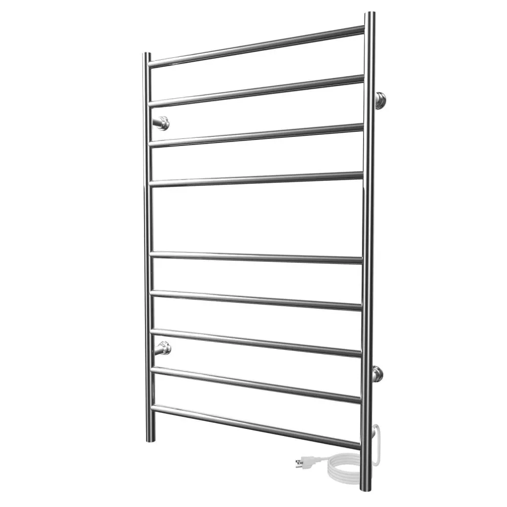Chauffe-serviettes électrique linéaire Kontour 24" x 40" - Chrome