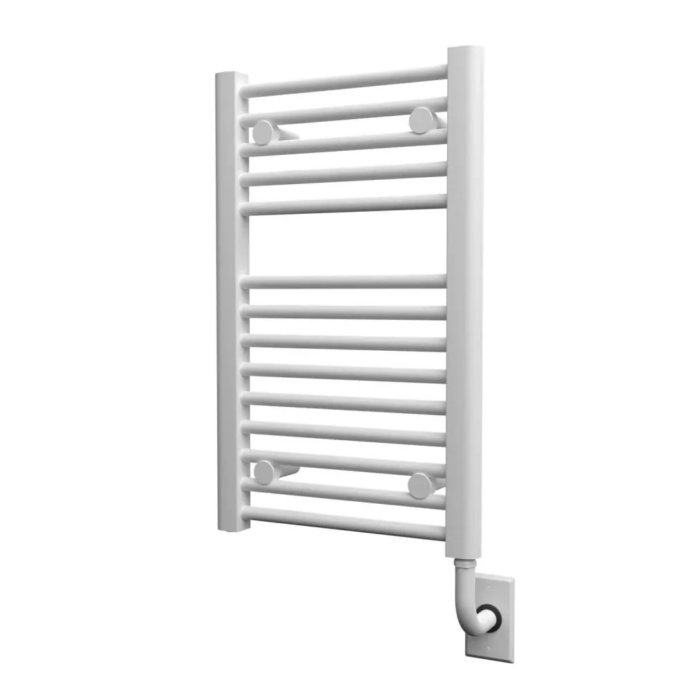 Chauffe-serviettes électrique Savoy 15,5" x 25" - Blanc brillant
