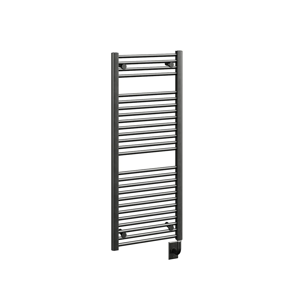 Chauffe-serviettes électrique Savoy 19" x 47,5" - Noir mat