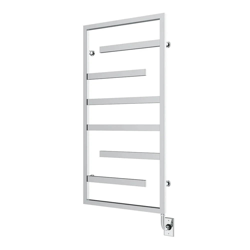 Chauffe-serviettes électrique Vasto 23,5" x 47,5" - Chrome