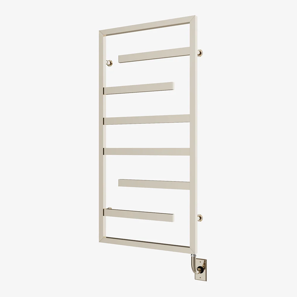 Chauffe-serviettes électrique Vasto câblé 23,5" x 47,5" - Nickel poli