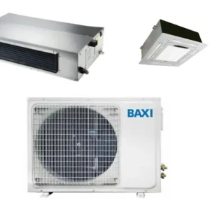 CLIMATISEUR BAXI DUAL SPLIT INVERTER CASSETTE 9000 LSGNK25-XM + CANALISATION 12000 LSGND35-XM avec LSGT50-2M Wi-Fi en option