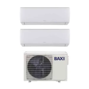 Climatiseur Baxi Dual Split Inverter Série Astra 9+12 avec LSGT40-2M R-32 Wi-Fi en option 9000+12000 - Nouveau