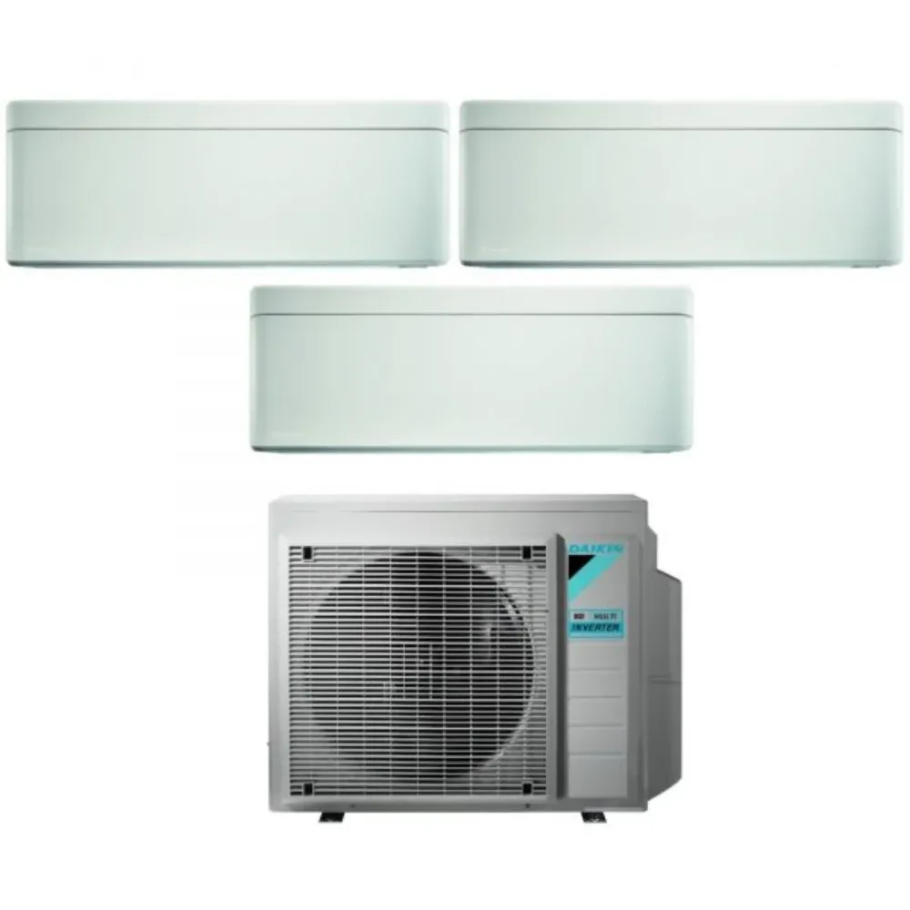 Climatiseur Daikin Bluevolution Trial Split Inverter Series Blanc élégant 5 + 9 + 15 avec 3mxm68n R-32 Wi-Fi intégré 5000...