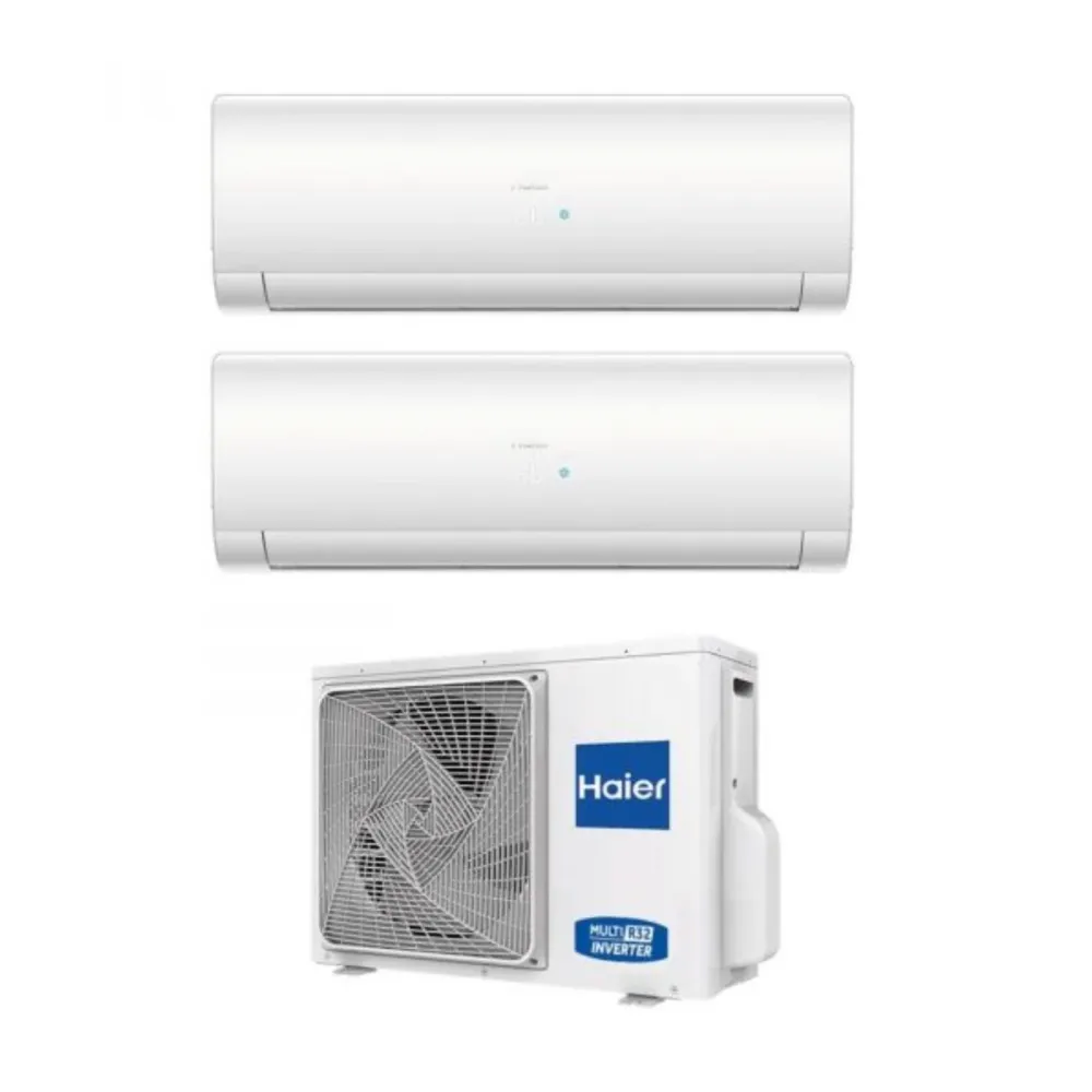 Climatiseur Haier Dual Split Inverter série IES PLUS 9+12 avec 2U40S2SM1FA R-32 Wi-Fi intégré 9000+12000 - Nouveau