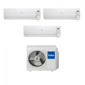 CLIMATISEUR HAIER TRIAL SPLIT INVERTER série BREZZA (BS4) 7+7+9 avec 3U19FS1ERA Classe ++ 7000+7000+9000