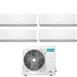 Climatiseur Hisense Quadri Split Inverter Energy Pro Plus / Hi-Energy Series 9 + 12 + 12 + 12 Avec 4amw105u4raa R-32 Wi-Fi...