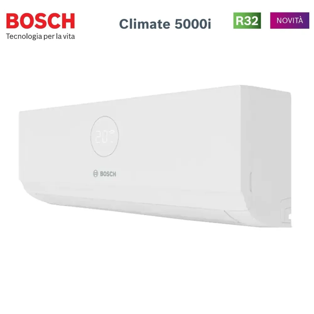 Climatiseur Inverter Bosch Climate 5000i Series 12000 Btu Cl5000i-Set 35 R-32 Wi-Fi en option