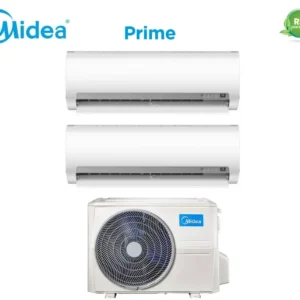 Climatiseur Midea Dual Split Inverter série PRIME 9+9 avec M2OG-14HFN8-Q R-32 9000+9000