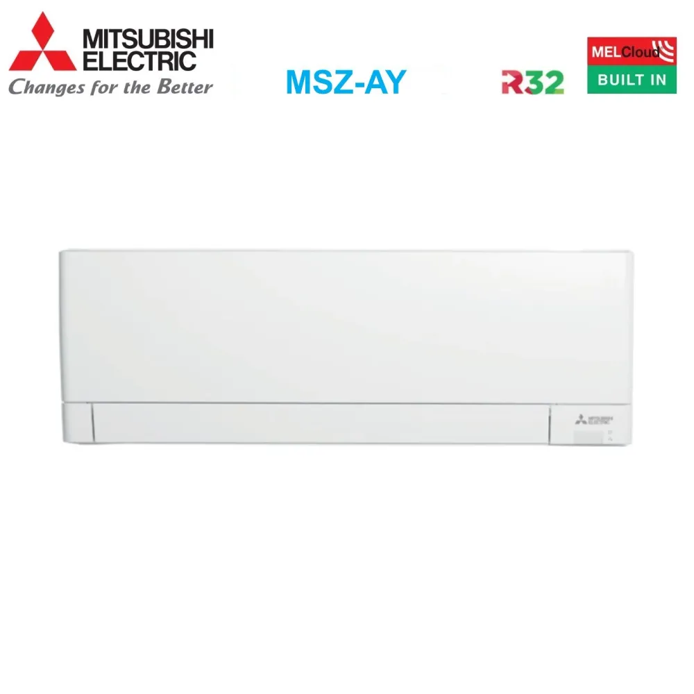 Climatiseur Mitsubishi Electric Dual Split Inverter Plus Line MSZ-AY série 12+12 avec MXZ-2F42VF R-32 Wi-Fi intégré 12000+...