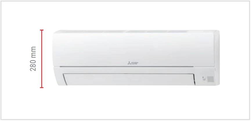 Climatiseur Mitsubishi Electric Dual Split Inverter SMART MSZ-HR série 9+18 avec MXZ-2HA50VF R-32 Wi-Fi en option 9000+18000