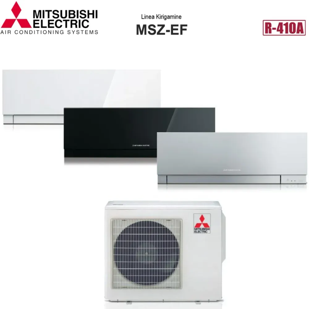 Climatiseur Mitsubishi Electric Trial Split Inverter Series Kirigamine Zen Ef 12+12+12 Avec MXZ-3E68VA2 R-410 12000+12000+...