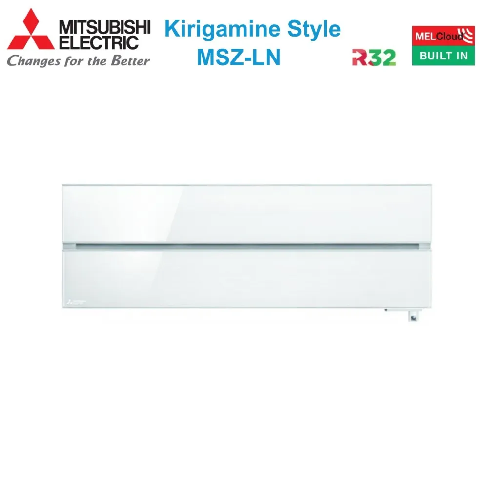 Climatiseur Mitsubishi Electric Trial Split Inverter Series Kirigamine Style Msz-Ln 9+12+12 Avec Mxz-3f54vf Pearl White R-...