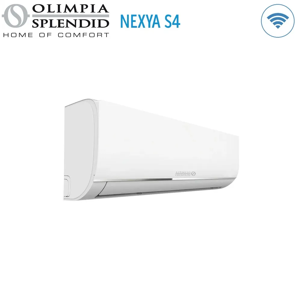Climatiseur Olimpia Splendid Quadri Split Inverter NEXYA S4 série 9+9+9+12 avec OS-CEMYH28EI R-32 Wi-Fi intégré 9000+9000+...