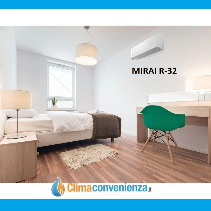 Climatiseur Toshiba Dual Split Inverter série Mirai 10+10 avec RAS-2M14U2AVG-E R-32 10000+10000