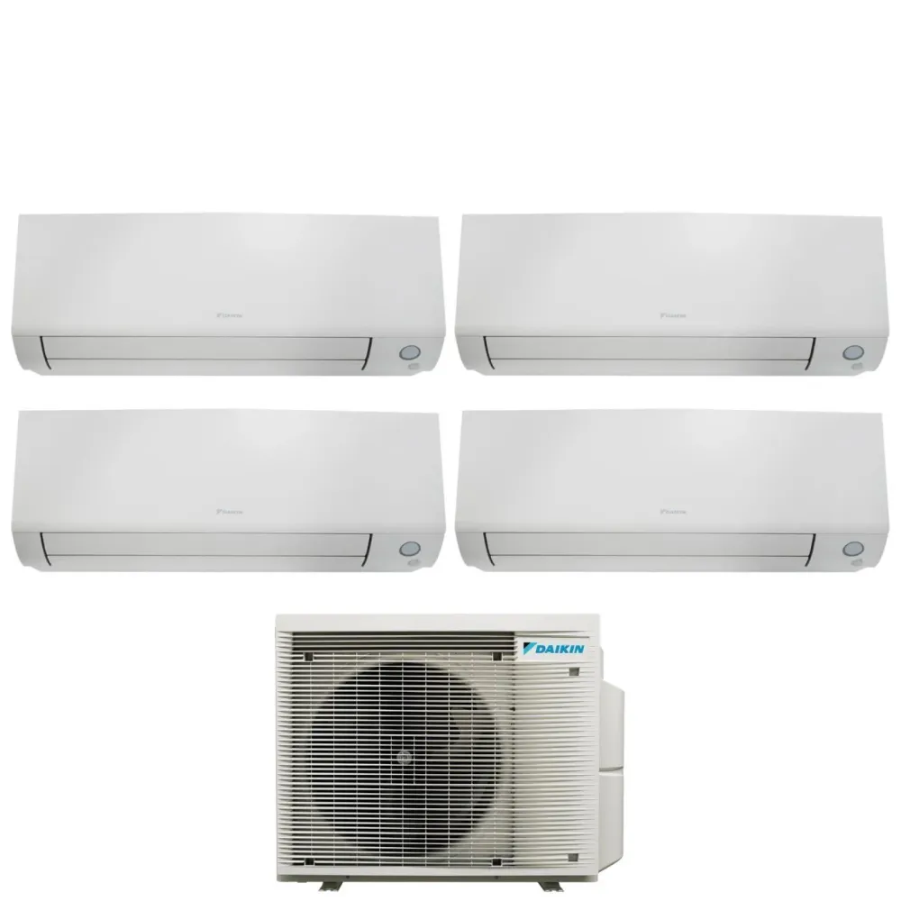 Climatizzatore Condizionatore Daikin Bluevolution Quadri Split Inverter serie PERFERA ALL SEASON 7+7+12+12 con 4MXM68A R-3...