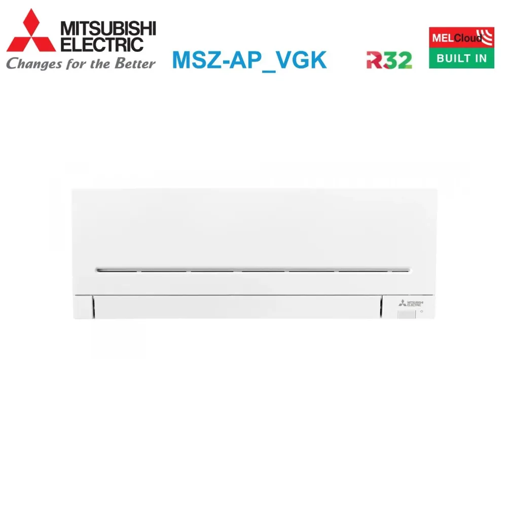Climatizzatore Condizionatore Mitsubishi Electric Quadri Split Inverter Serie AP-VGK 5+5+5+15 con MXZ-4F80VF R-32 Wi-Fi In...