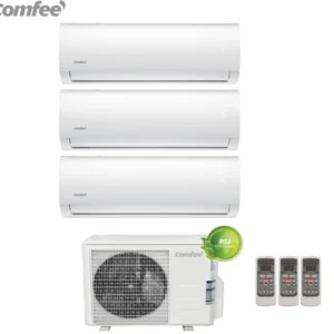 COMFEE TRIAL SPLIT INVERTER CLIMATISEUR série SIRIUS 9+9+12 avec 3E-27K R-32 9000+9000+12000