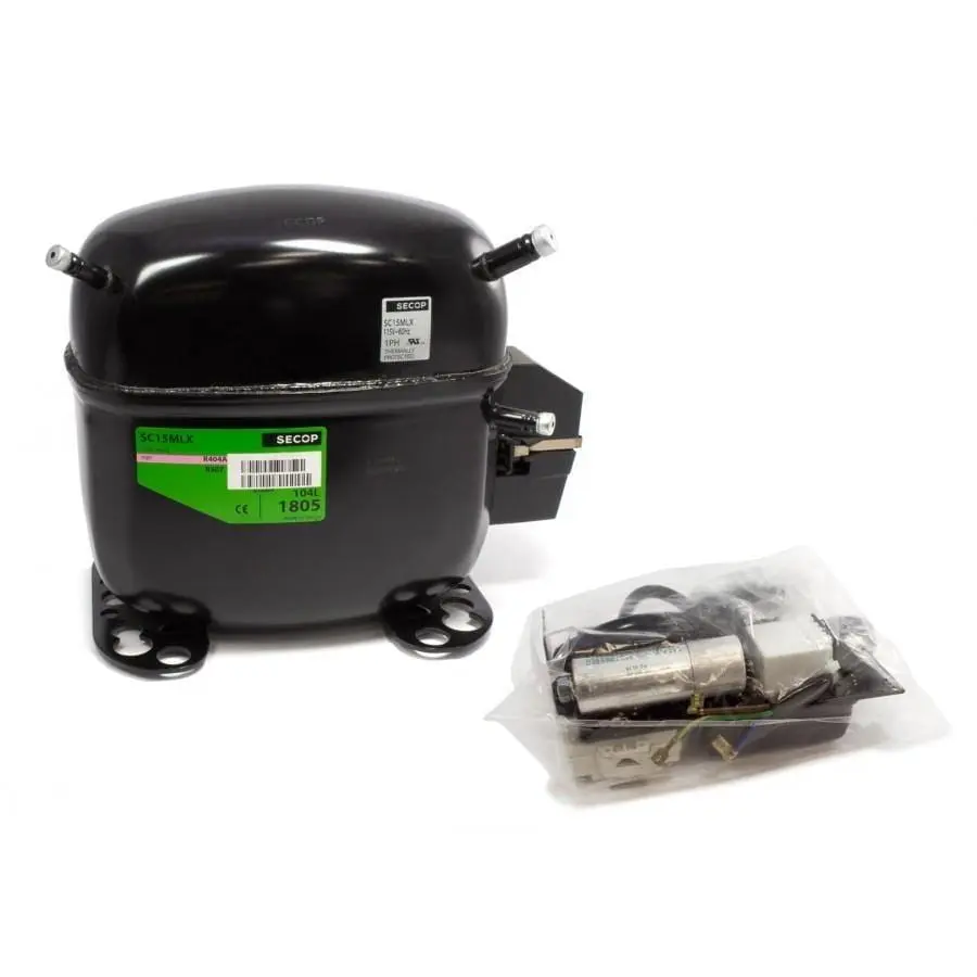 Compressore SECOP SC15MLX R404A / 507 MBP 115V