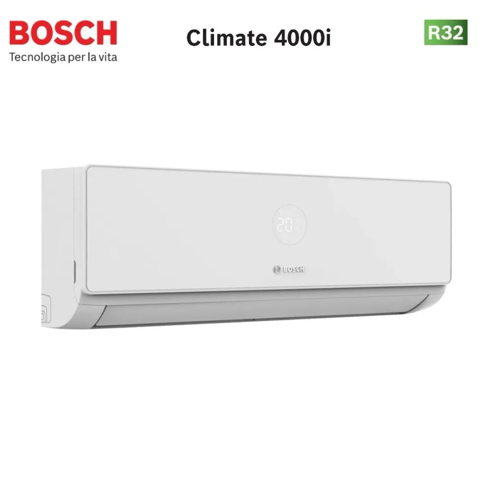 Condizionatore Dual Split Bosch Climate 4000i 9+18 con 5000M 53/2 E R-32 Wi-Fi Optional