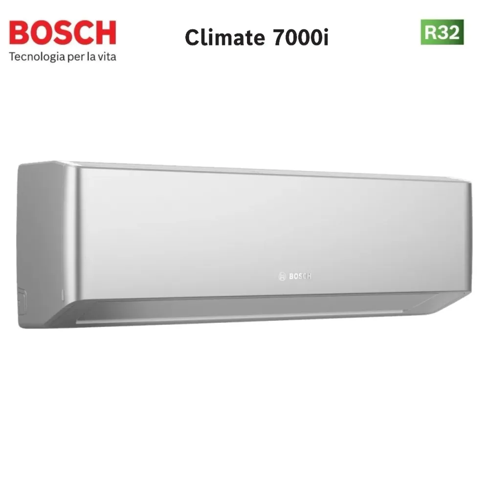 Condizionatore Penta Split Bosch CLIMATE 7000i SILVER 7+9+9+9+9 con 5000M 105/4 E R-32 Wi-Fi Integrato
