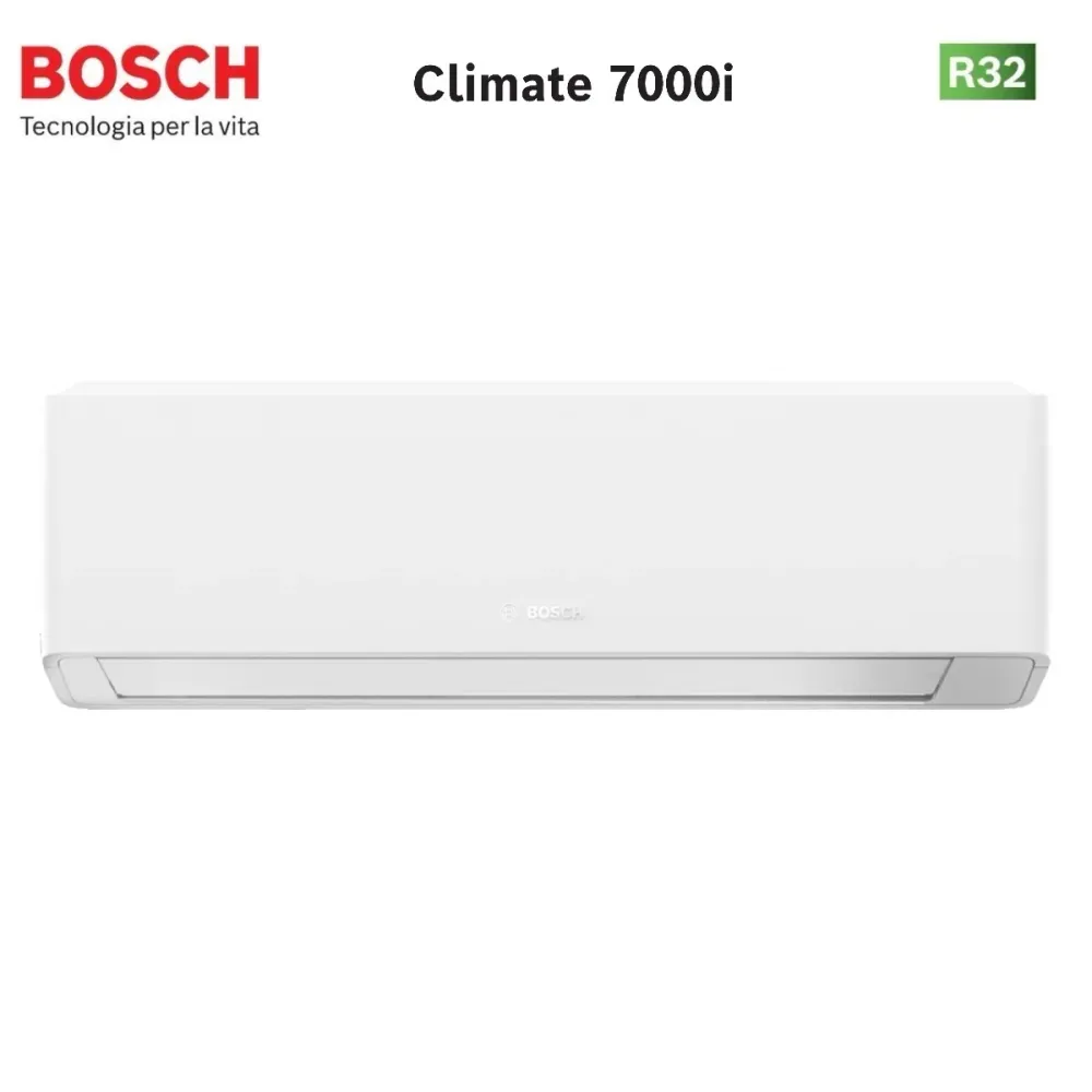 Condizionatore Quadri Split Bosch CLIMATE 7000i WHITE 9+9+12+12 con 5000M 105/4 E R-32 Wi-Fi Integrato