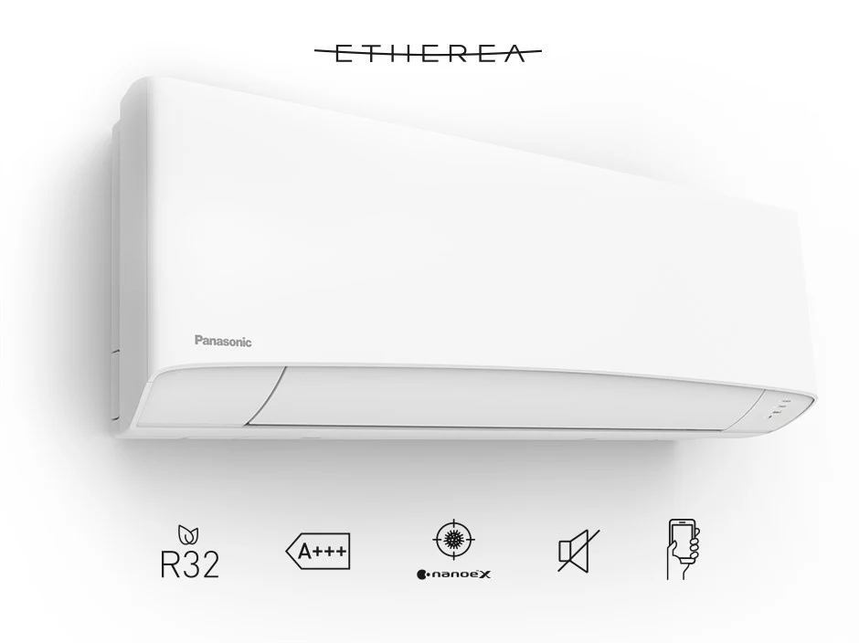 Condizionatore Quadri Split Panasonic Etherea White 7+9+12+12 con CU-4Z68TBE R-32 Wi-Fi Integrato
